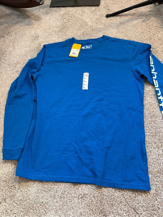 Carhartt Tops - Carhartt Royal Blue Long Sleeve Tee